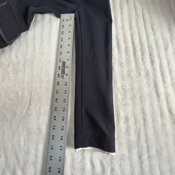 Charles Ancona Womens Equestrian Blazer Jacket Size 10 Navy Blue Italian Fabric - Picture 11 of 15